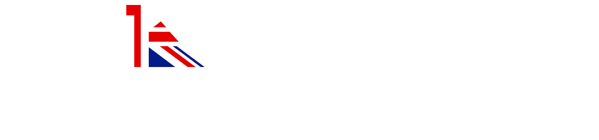 Telford Garage Doors white logo